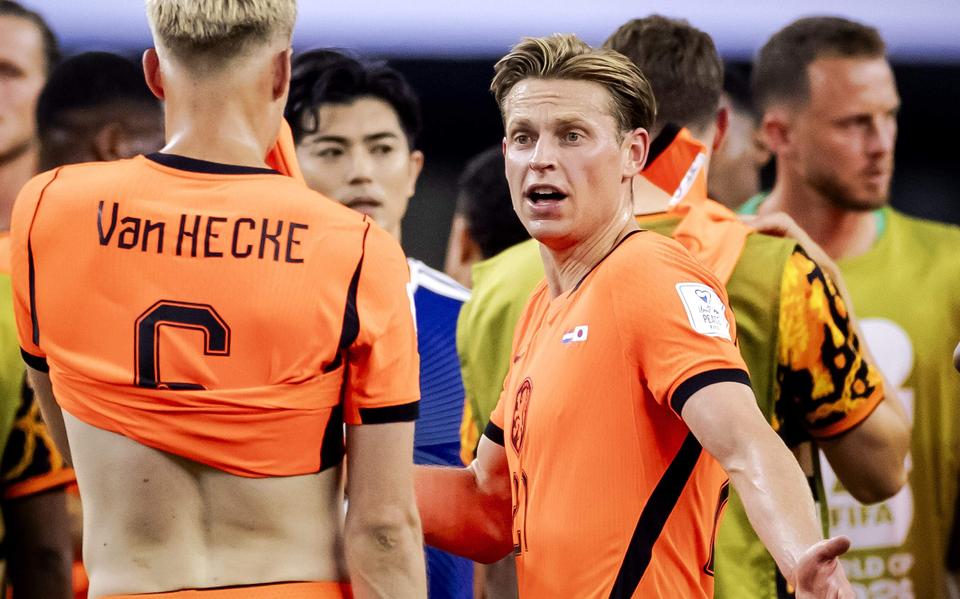 Frenkie de Jong waarschuwt concurrentie: ’Nederlands elftal in zekere zin onvoorspelbaar’