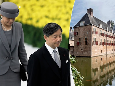 Japanse keizer en keizerin arriveren in Nederland en logeren hier