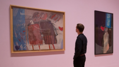 David Hockney depicted a 'peaceful, gay paradise' when homosexuality was a crime