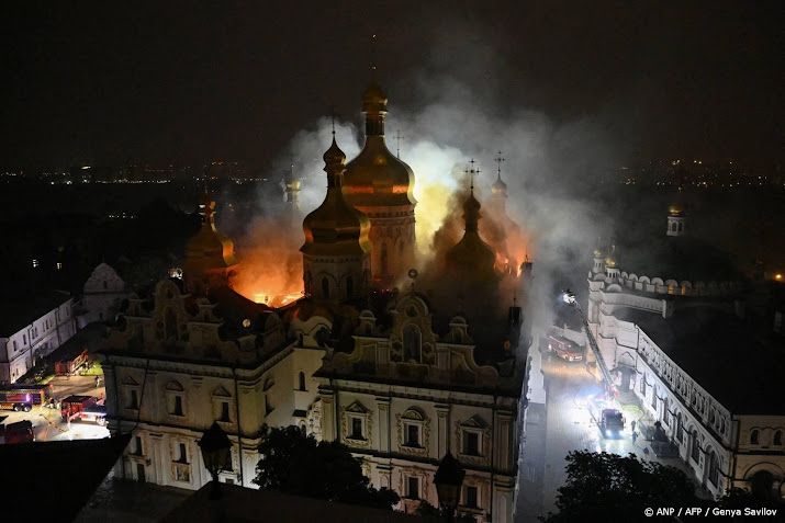 Rusland ontkent aanval op kloostercomplex in Kyiv