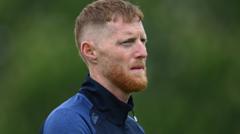 Stokes returns to Durham training after England omission