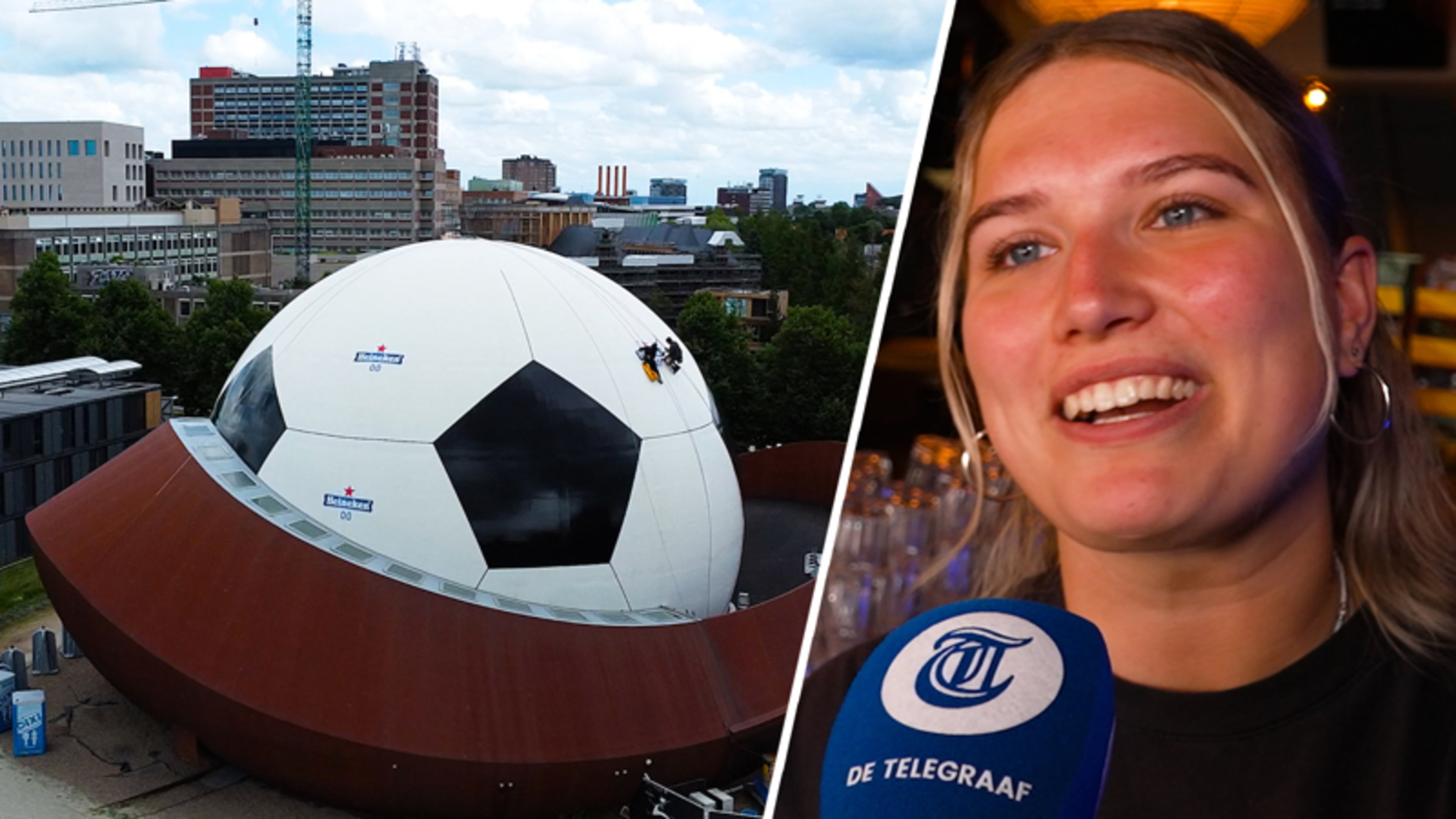 Oranje kijken in ‘grootste voetbal van Europa’