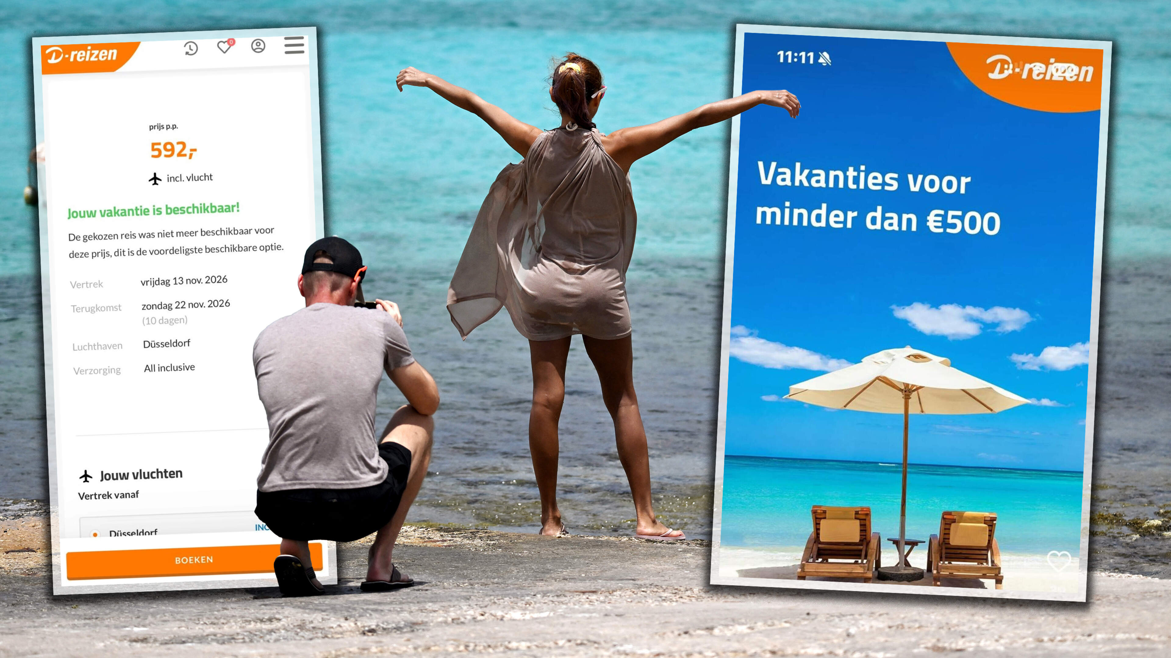 Vakantiegangers misleid door online ’reislokkertjes’: stuntprijzen lopen honderden euro’s op