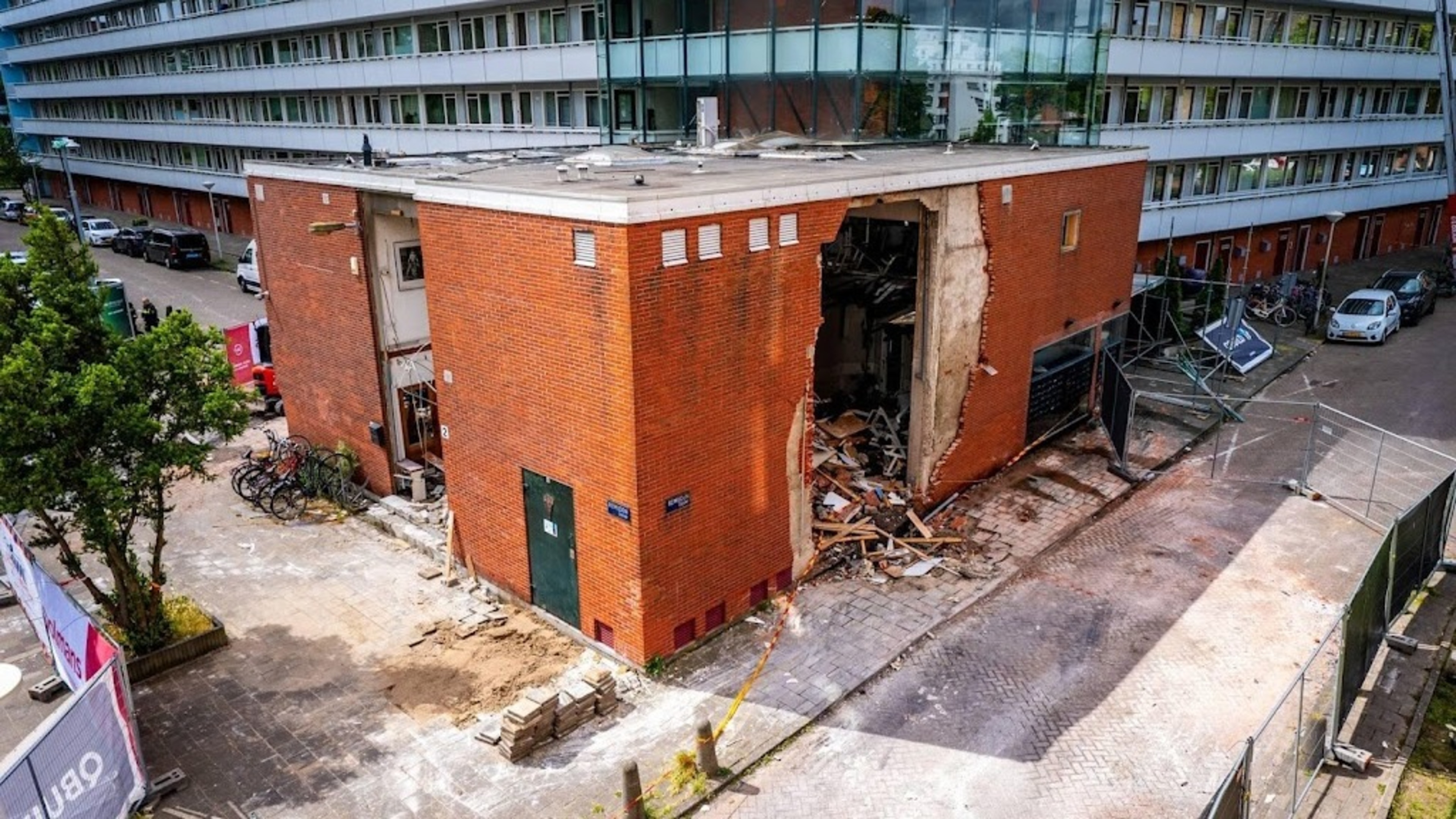 Woningcorporatie: volledig herstel flat Osdorp kan nog even duren