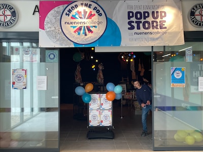 Pop-upstore Nuenens College is terug