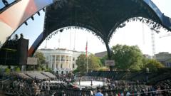 BBC tours UFC arena at White House