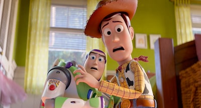 Drie sterren voor vijfde Toy Story-film: Woody is kalend en heeft een buikje