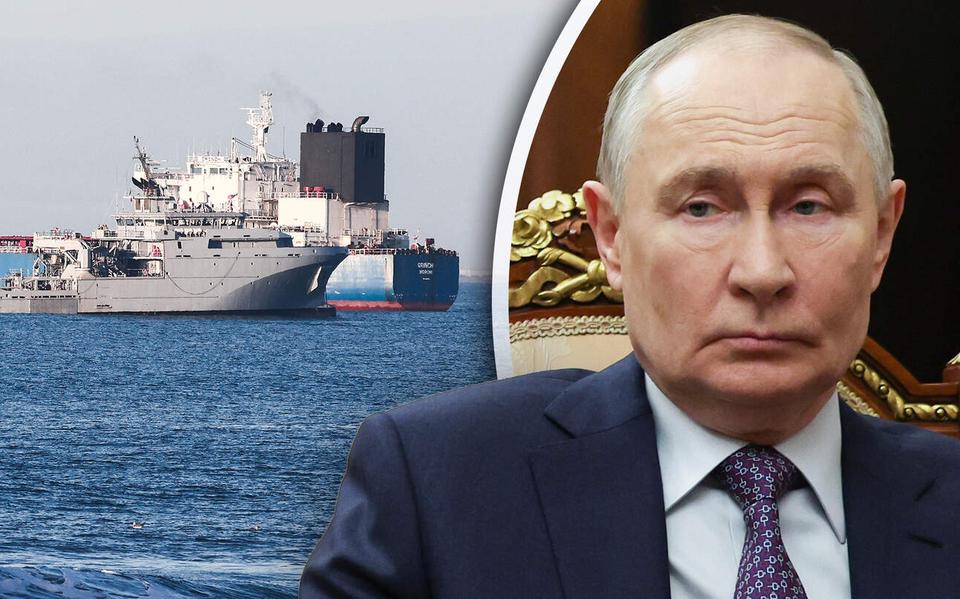LIVE | Britse krijgsmacht onderschept tanker van Russische schaduwvloot: ’Financiers van Poetins oorlog laten we niet schuilen’