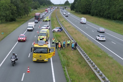 Ongeval op A35 zorgt voor kilometers file richting Duitse grens
