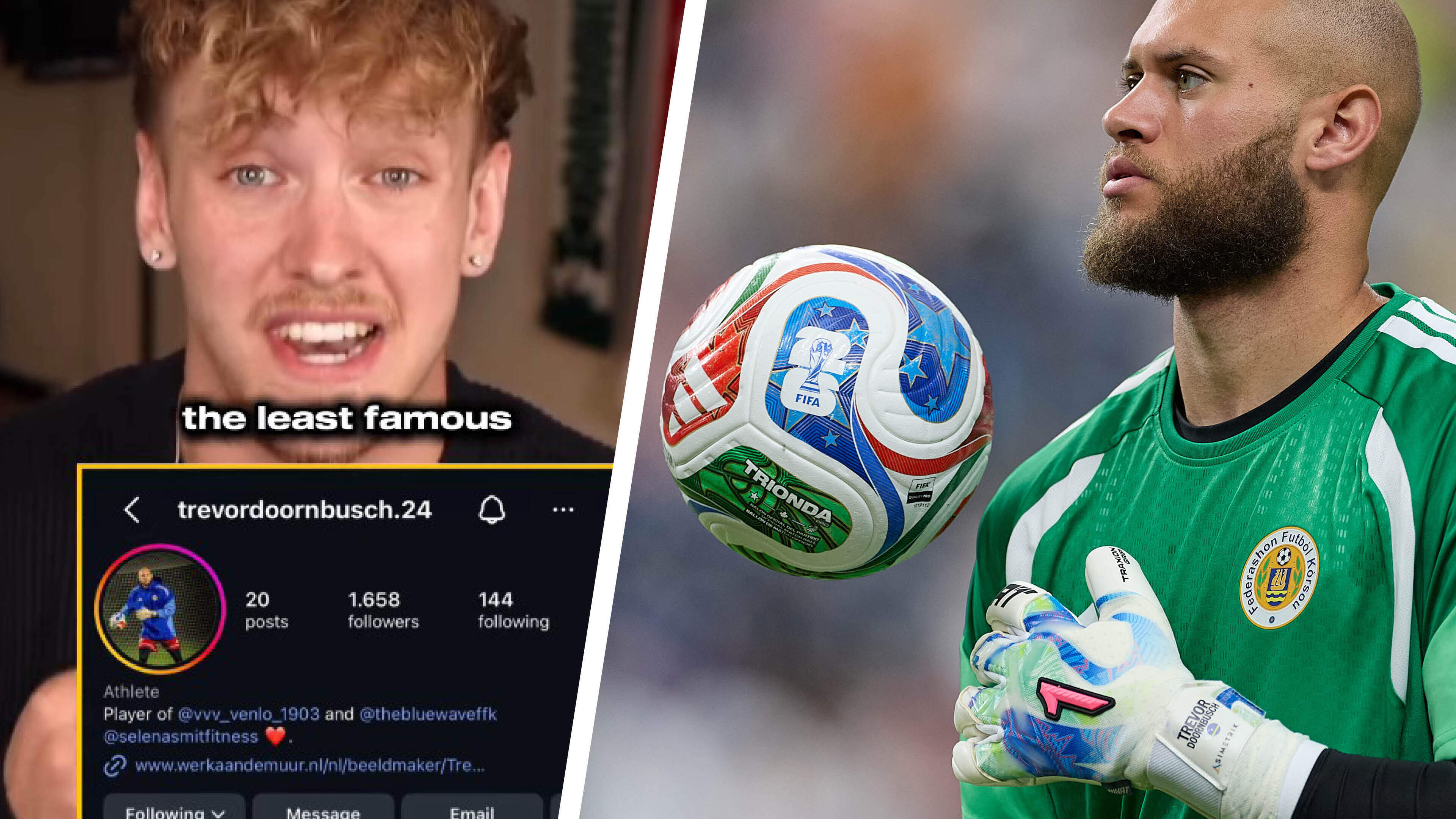 Bekende tiktokker met miljoenenbereik geeft VVV-keeper op het WK een steuntje in de rug: tienduizenden volgers erbij in een paar dagen