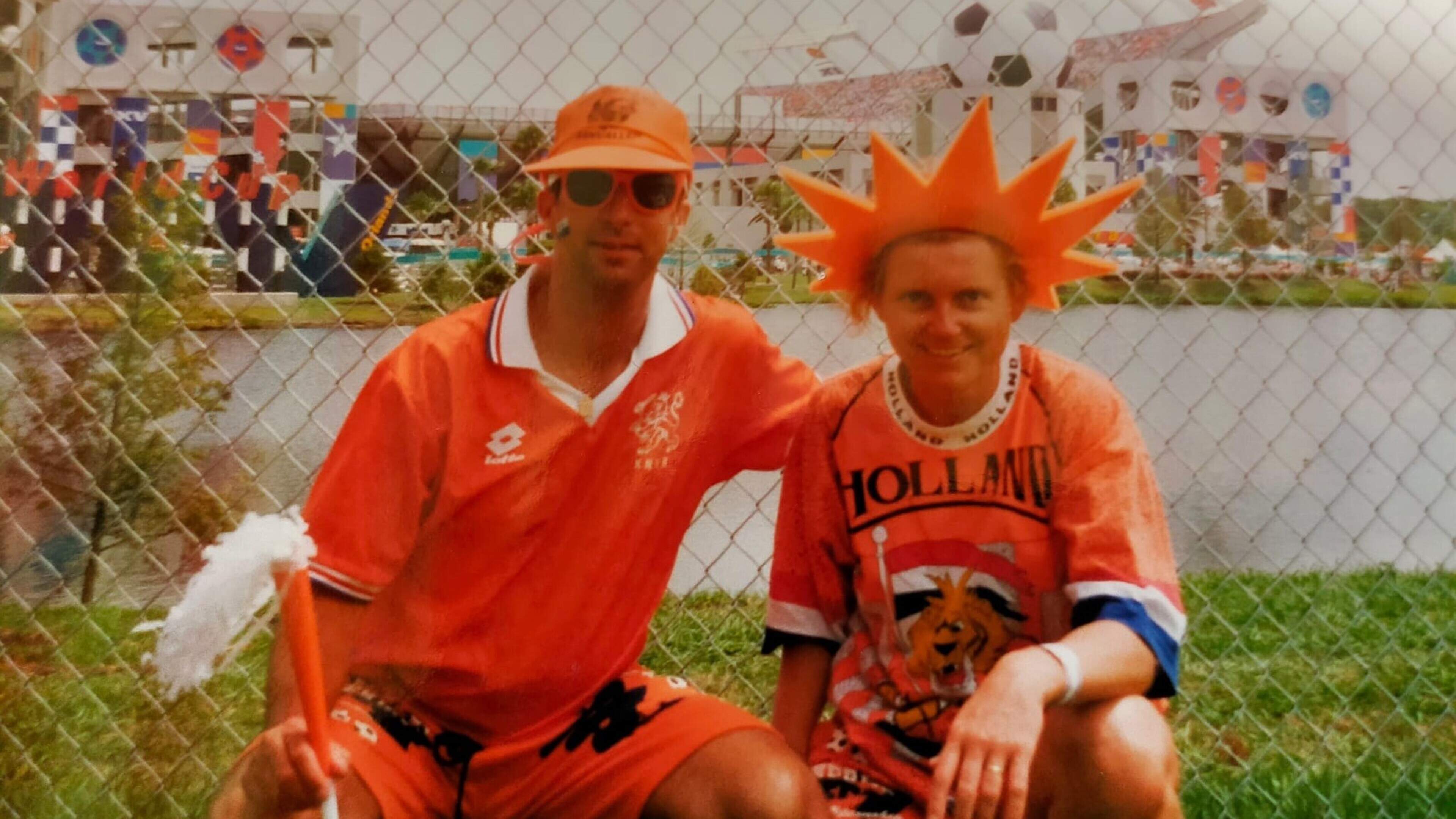 Op huwelijksreis naar het WK in Amerika: ’Het kon niet mooier’, zeggen Marijke en Hans