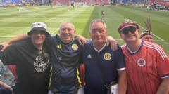 'Absolutely buzzing': Scotland fans arrive on US soil