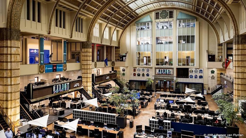 AEX-index begint terughoudend in afwachting details vredesakkoord