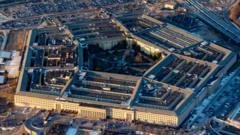 Pentagon floors on lockdown after 'hazardous materials' incident