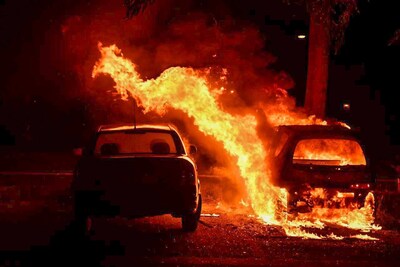 Alweer autobrand in Vriezenveen: brandstichting niet uitgesloten