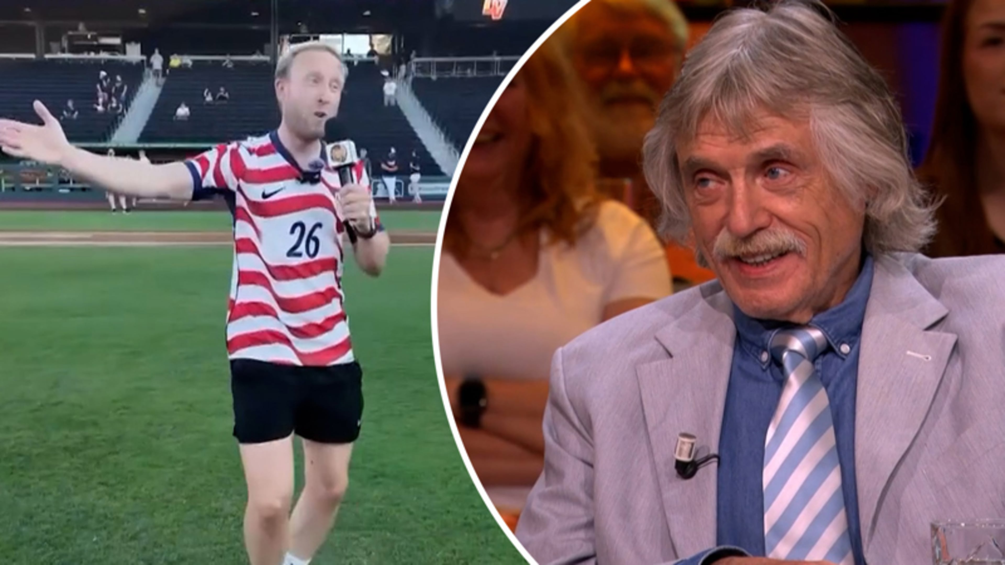 Johan Derksen over Raymond Mens in Amerika: ‘De Mol moet hem terugroepen’