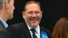 Scottish Conservatives win first Westminster by-election in more than 50 years