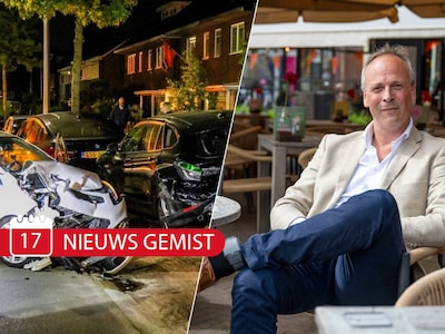 Gemist? Ravage na ongeluk in Hengelo & Directeur Bart uit Almelo draagt vrijwillig een enkelband