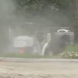 Video | Paard met koets vol toeristen slaat op hol en rent door New York