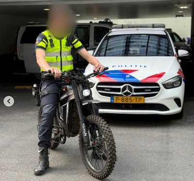 Politie neemt fatbike in beslag die 100 kilometer per uur kan