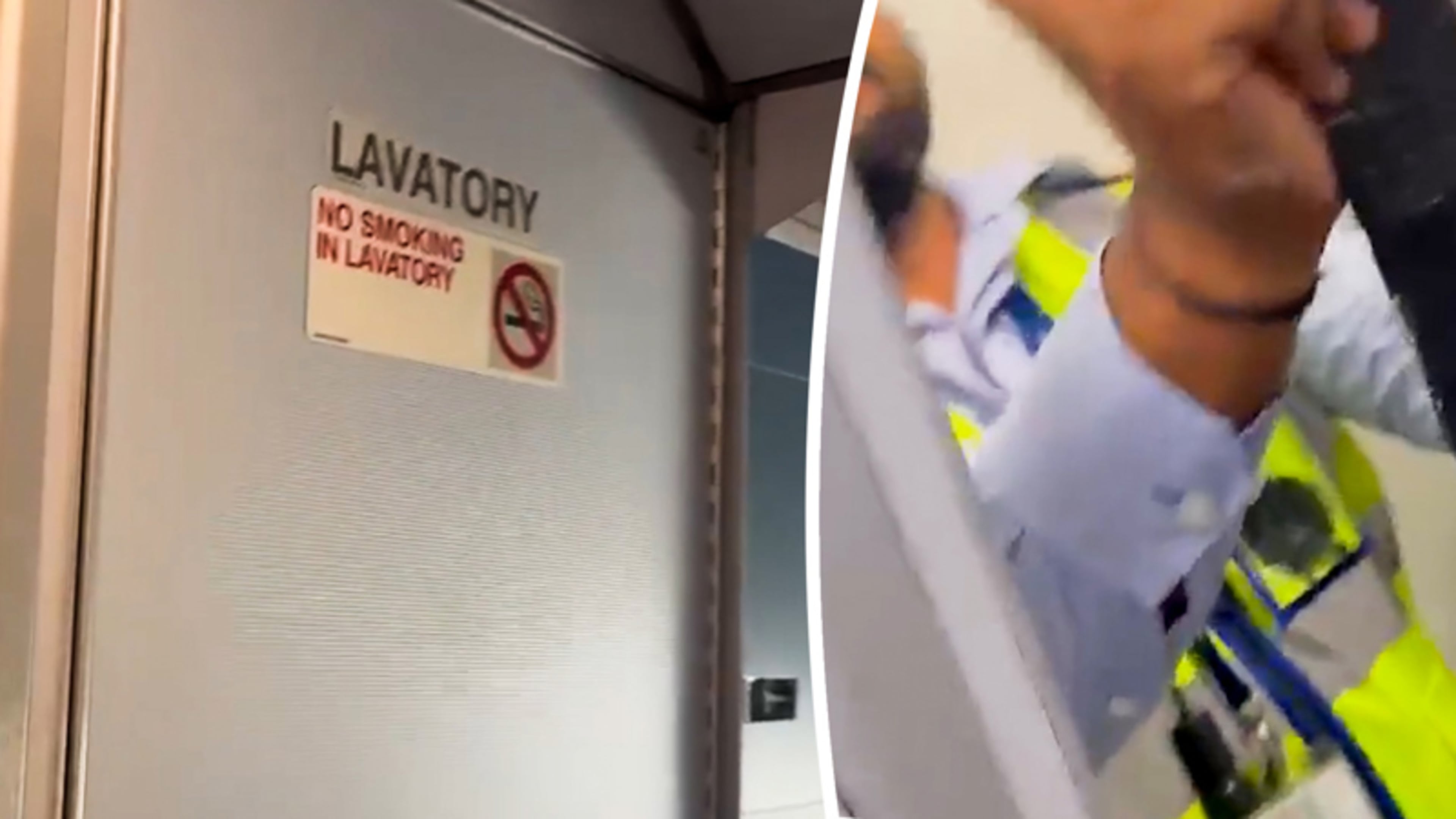 Gouden tip zorgt voor bijzondere vondst in vliegtuigtoilet