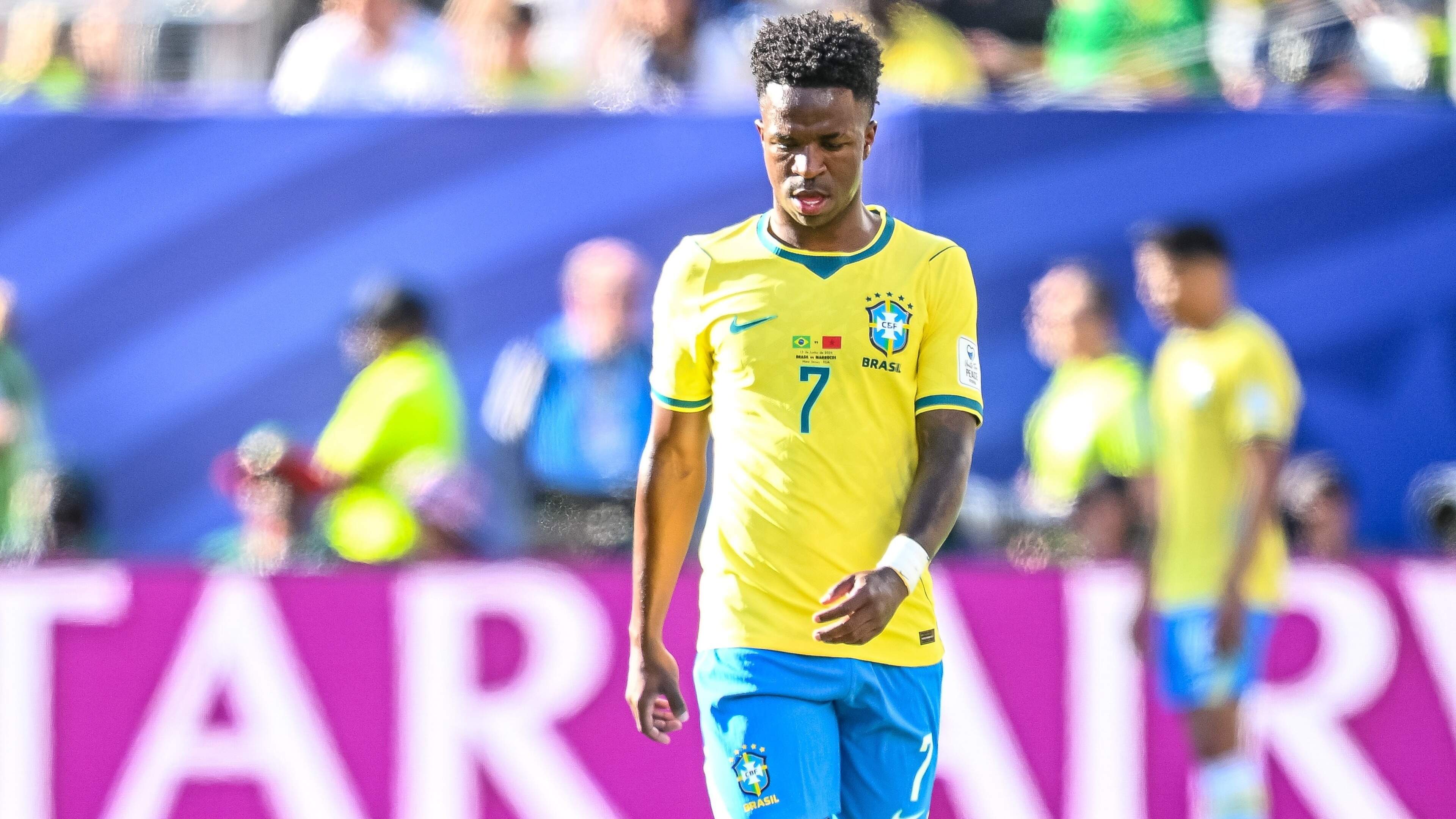LIVE WK 2026 | Vinicius Junior poetst openingsgoal Saibari weg: Brazilië en Marokko in evenwicht bij rust