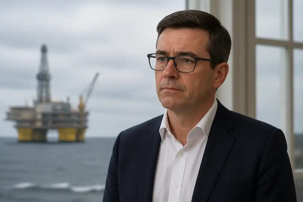 Burnham stuit op verzet binnen Labour door steun voor nieuwe Noordzee-boringen