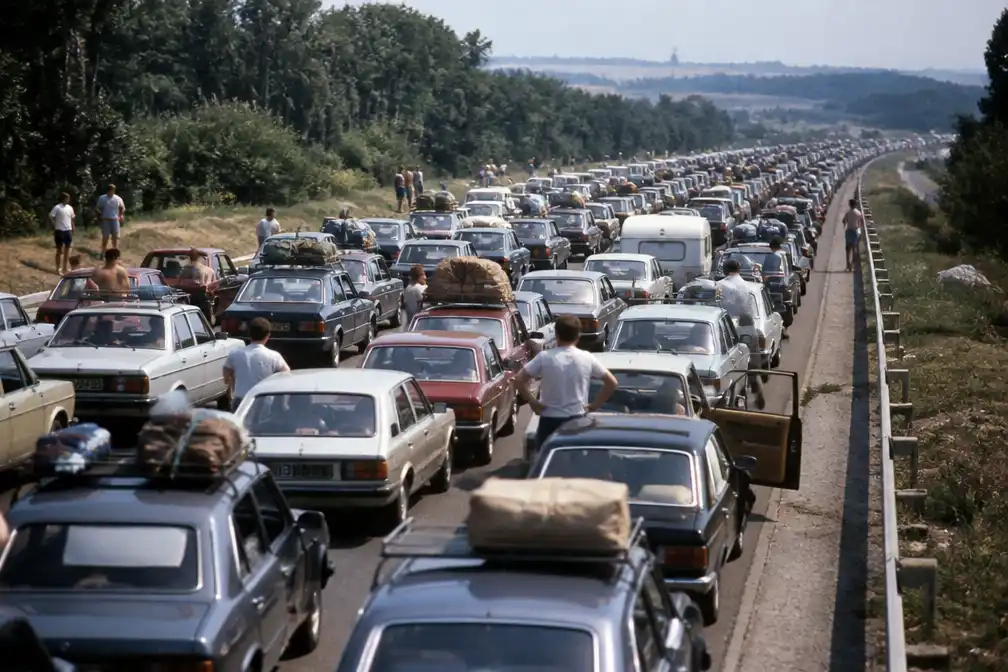 Frankrijk beleeft zwarte zaterdag, 50 jaar na de file van 1975 met 145 doden