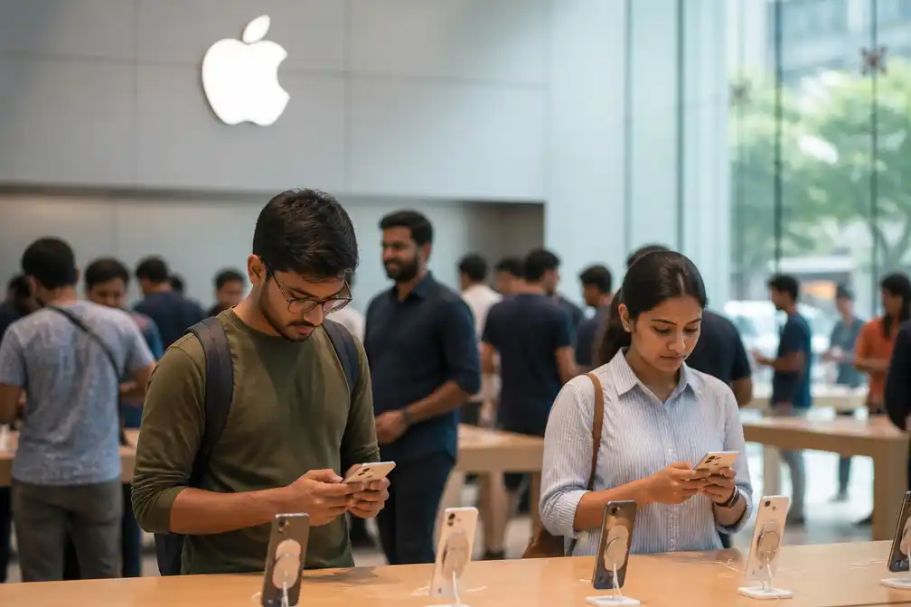 Apple haalt voor het eerst 10 miljard dollar omzet in India