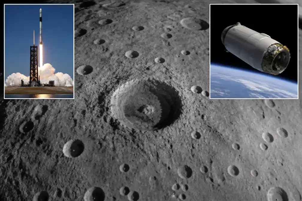 Rakettrap SpaceX op maan neergestort, krater van 20 tot 30 meter