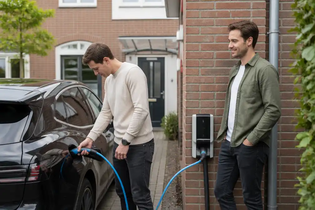 Broers lanceren ChargeCircle om goedkoop laadpalen te delen met buren