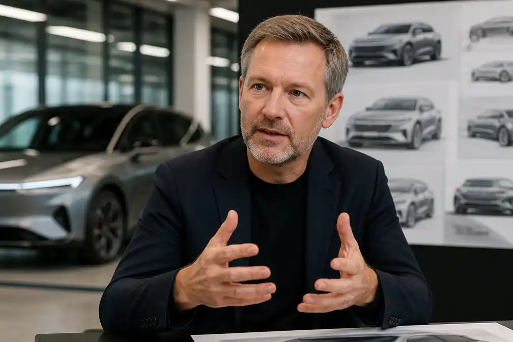Volkswagen-designchef Andreas Mindt wil af van boze auto's en doemdenken