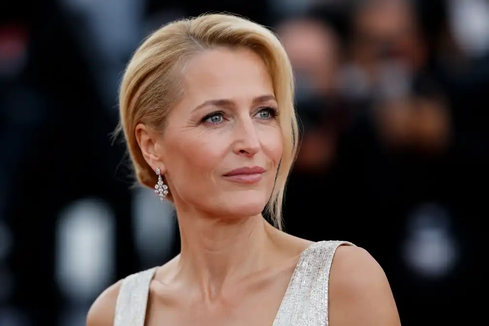 Gillian Anderson neemt horrorrol aan ondanks angst, op aandringen van dochter