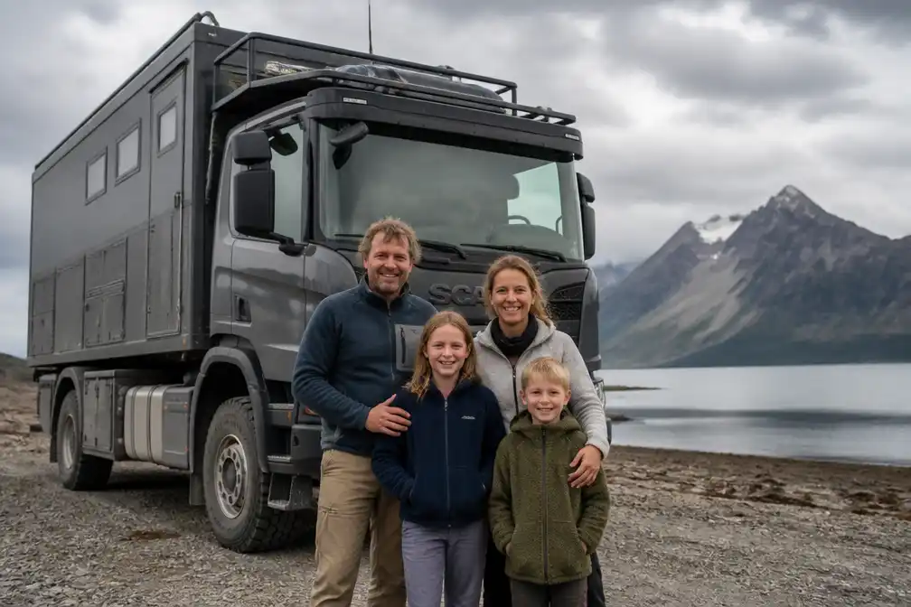 Familie Van den Berg droomt na 2,5 jaar truckreis door Amerika alweer van volgende trip