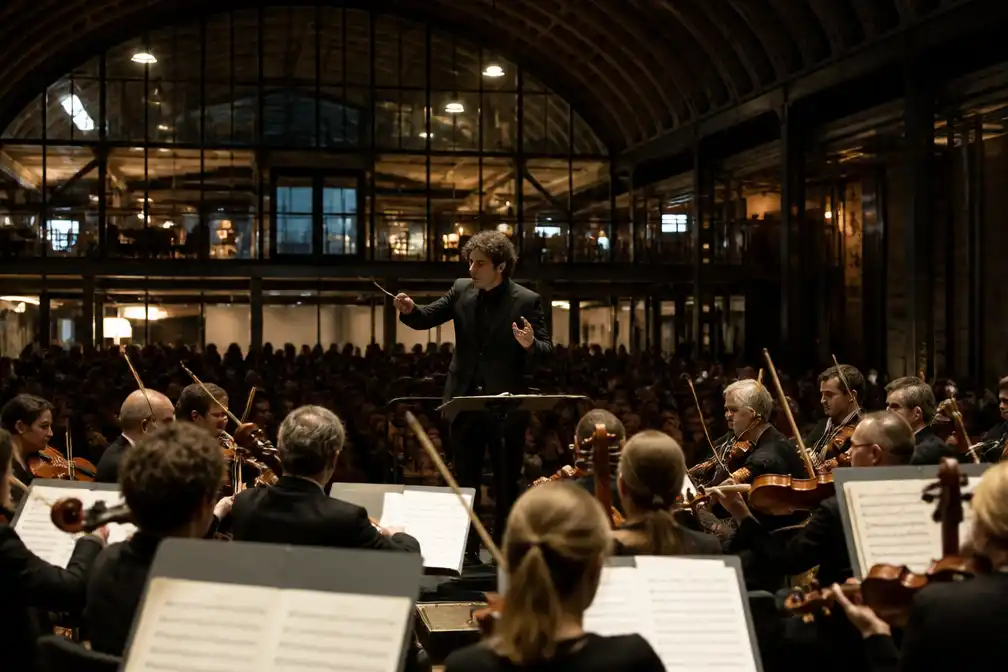 Concertgebouworkest speelt Beethoven in Centrale Markthal tijdens ADE