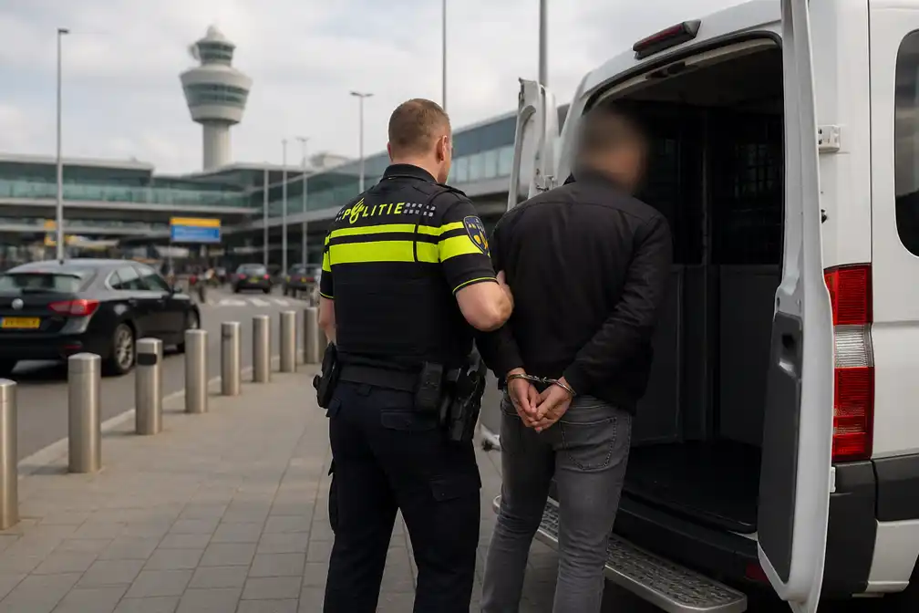 Amsterdammer (33) op Schiphol aangehouden om gecrashte BMW met explosieven