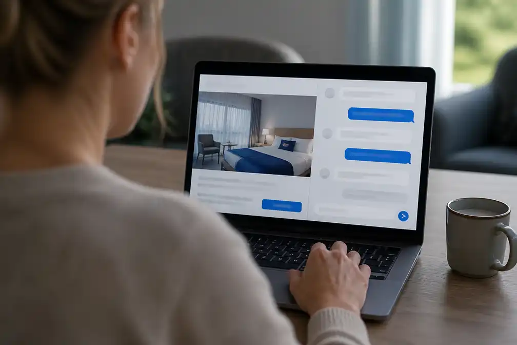 Nederlandse vakantiegangers opgelicht via gekaapte Booking-comchats