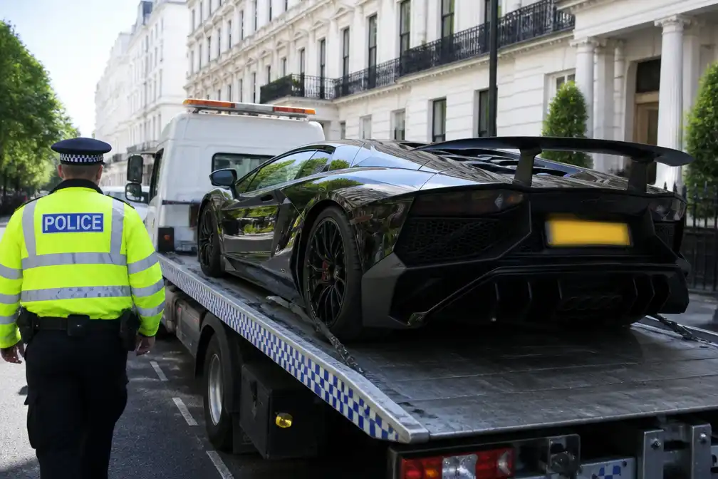Londense politie neemt supercars in beslag van rijke bestuurders uit Midden-Oosten