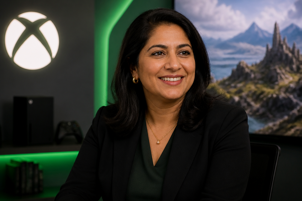 Xbox-baas Asha Sharma enthousiast na speelsessie Elder Scrolls VI