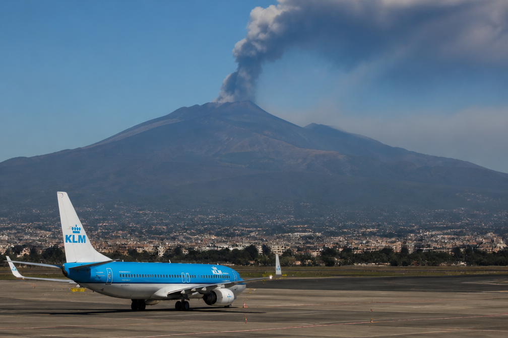 Luchthaven Catania blijft dicht door Etna-uitbarsting, duizenden gestrand