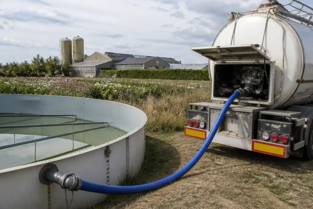 AB InBev schenkt 30.000 liter zuiver water aan getroffen teler in Bierbeek