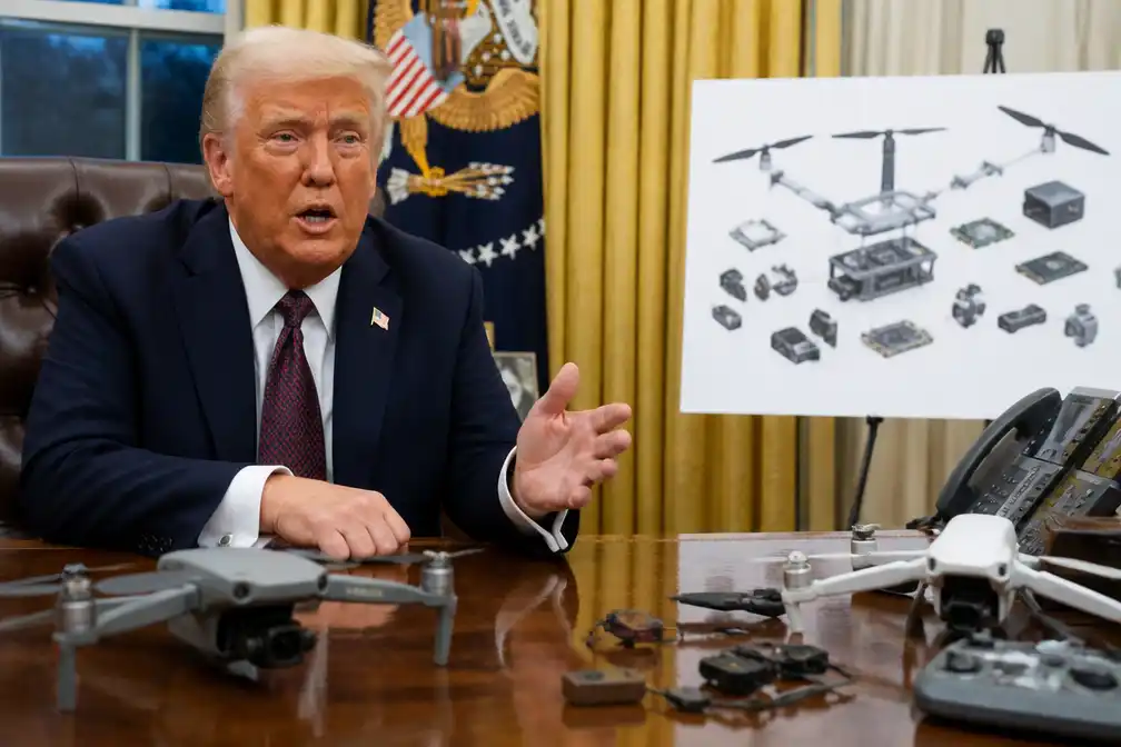 Trump voert importheffingen tot 100 procent in op drones en onderdelen