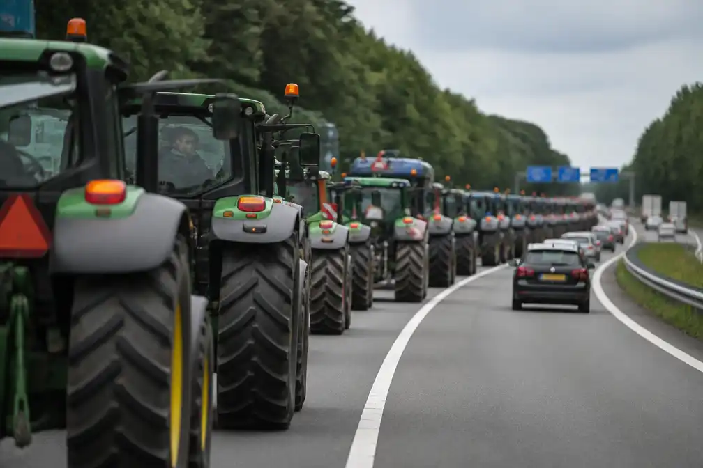 Boeren trekken naar Den Bosch om spoedoverleg over pluimveevergunningen