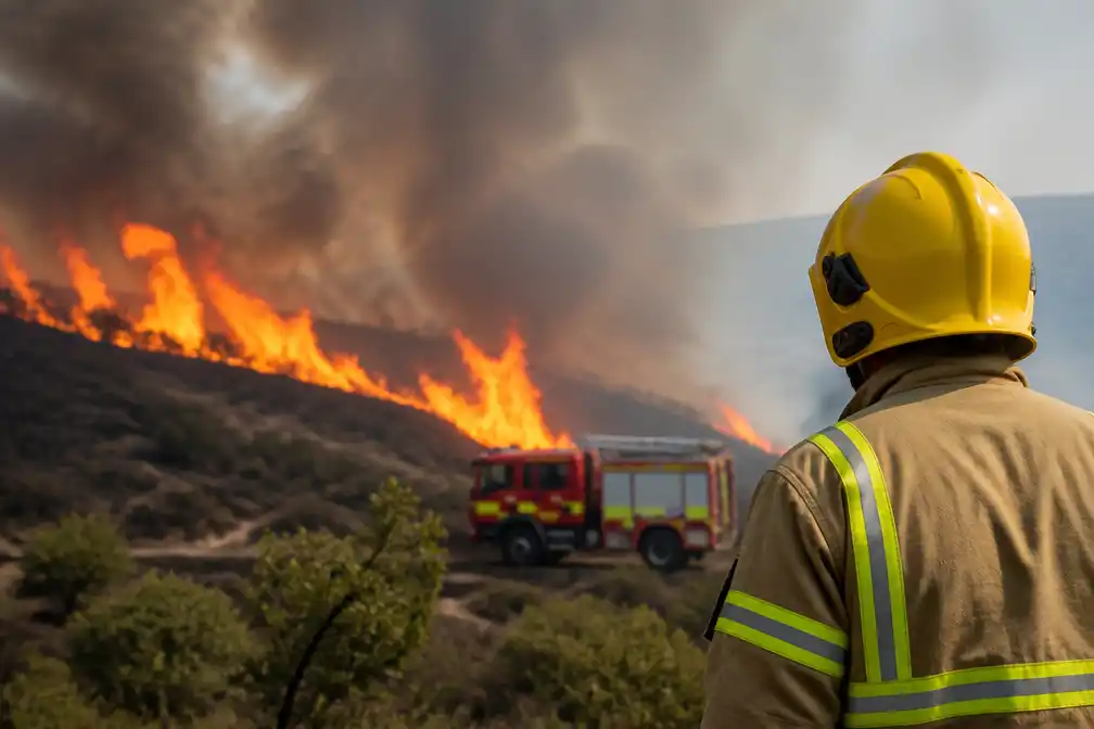 Recordaantal natuurbranden in Engeland en Wales, brandweerchef waarschuwt