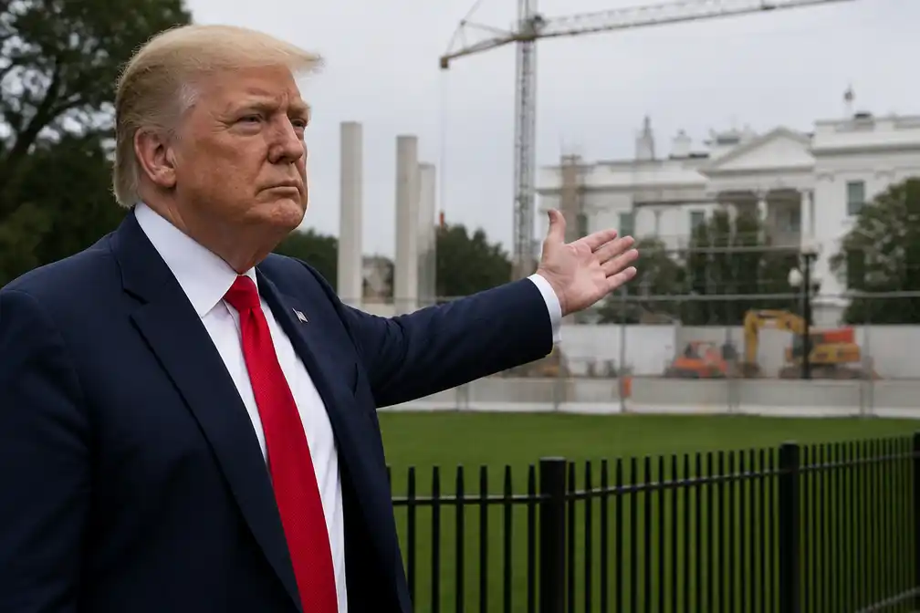 Trump vraagt Hooggerechtshof balzaal Witte Huis te laten bouwen