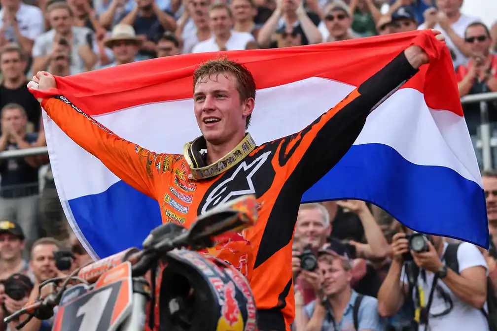 Jeffrey Herlings op koers voor nieuwe MXGP-titel, acht jaar na historische 2018-titel