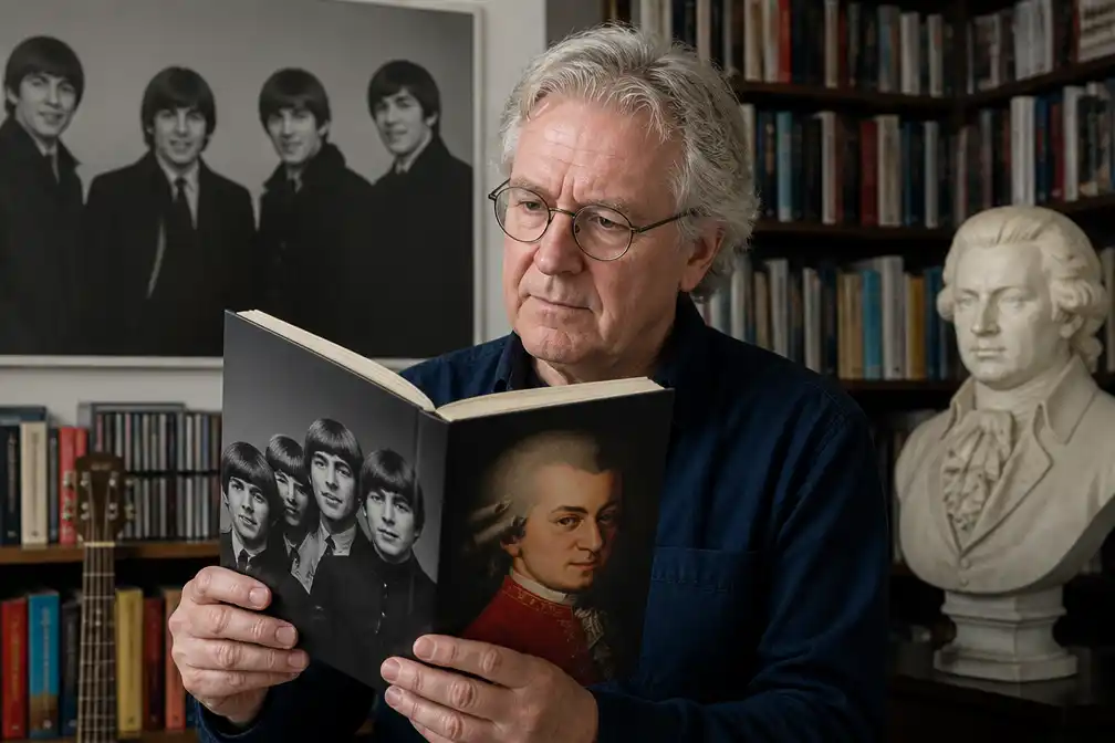 Beatles-superfan Peter Eijgenhuijsen wil bewijzen dat de band de nieuwe Mozart is