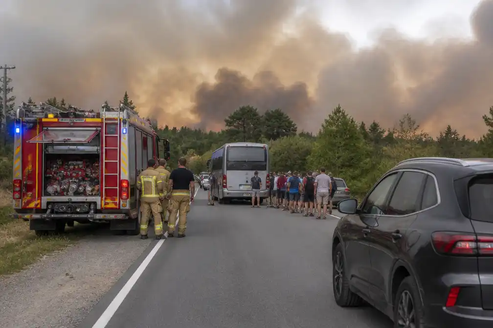 Natuurbrand Hoge Venen: 600 mensen geëvacueerd, 2.700 hectare in brand