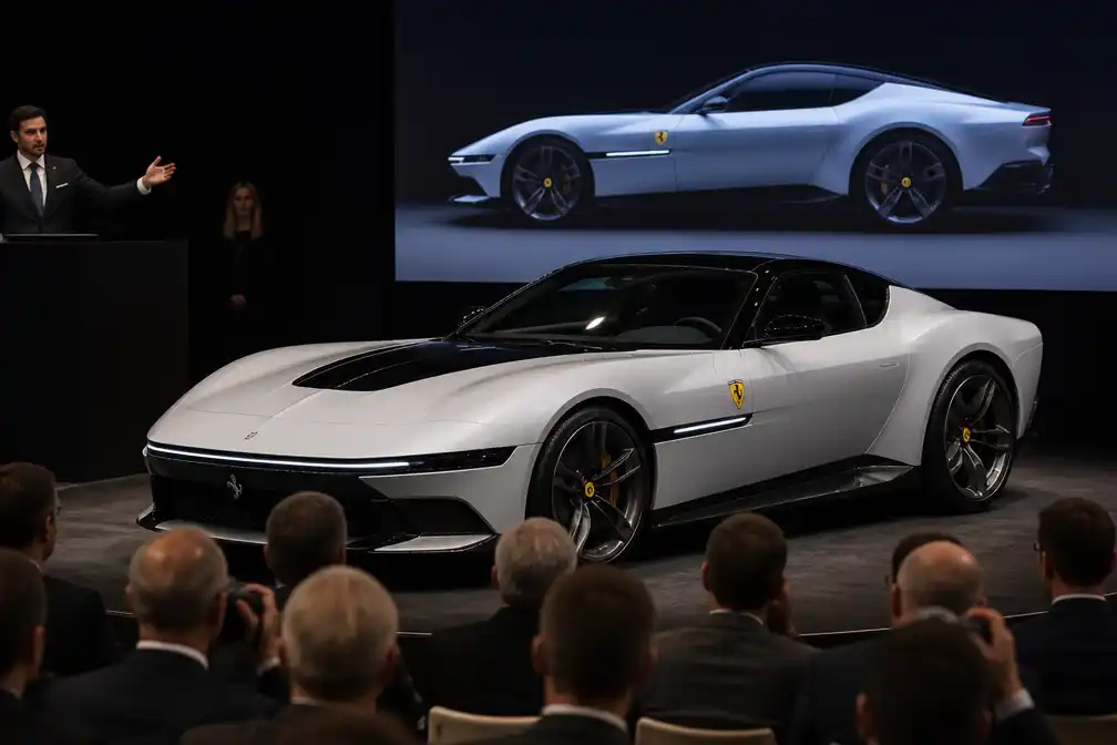 Eerste elektrische Ferrari Luce geveild voor recordbedrag van 40 miljoen dollar