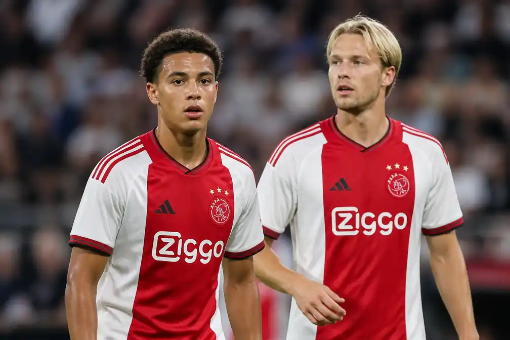 Ajax ontvangt Heerenveen met Ouazane en Dolberg in de basis